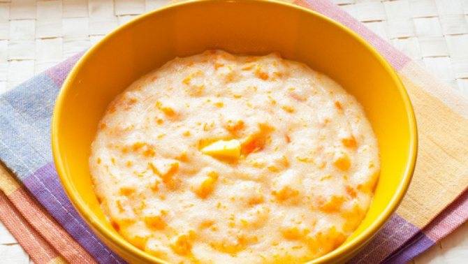 Манная каша в мультиварке