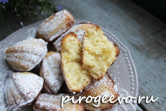 "мадлен" (печенье): классический рецепт