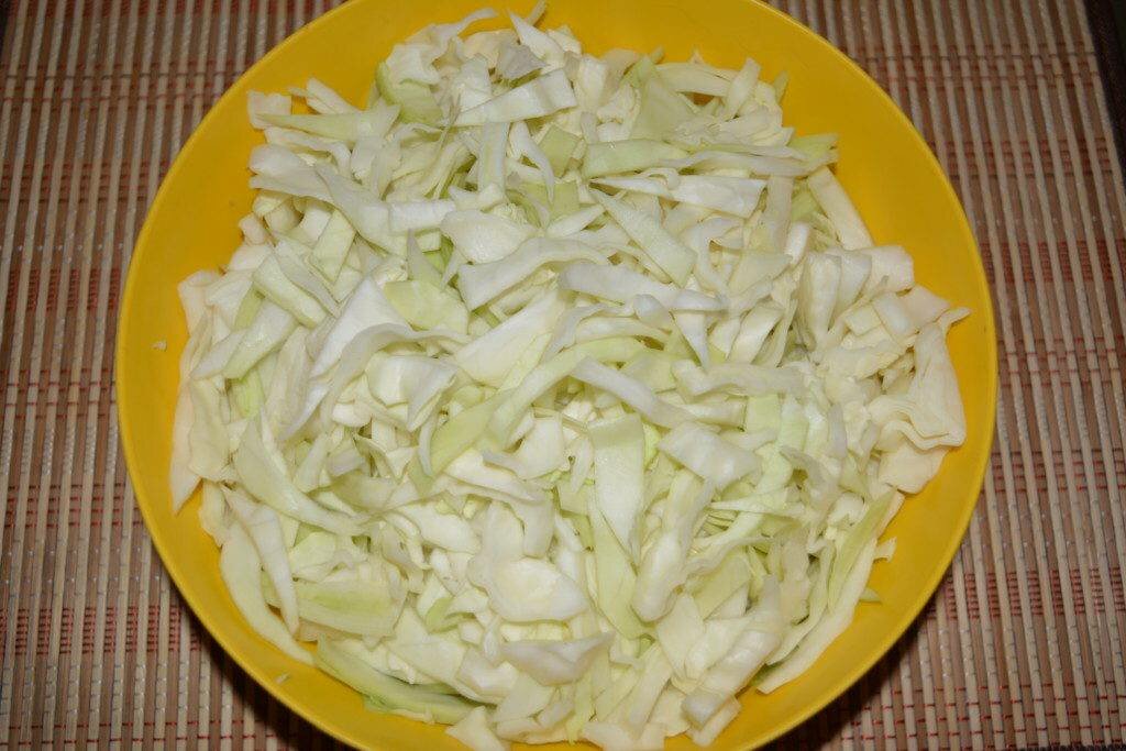 Тушеная капуста с фаршем