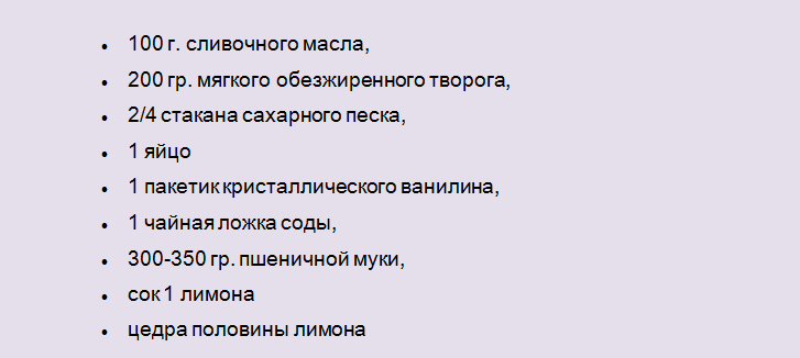 Пирог с творогом