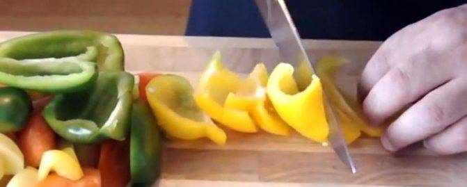 Овощное рагу с курицей