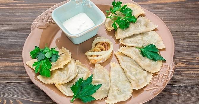 Вареники с картошкой