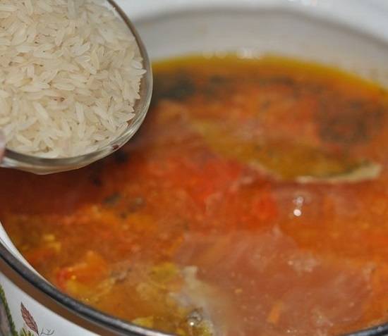 Классическая шурпа из свинины
