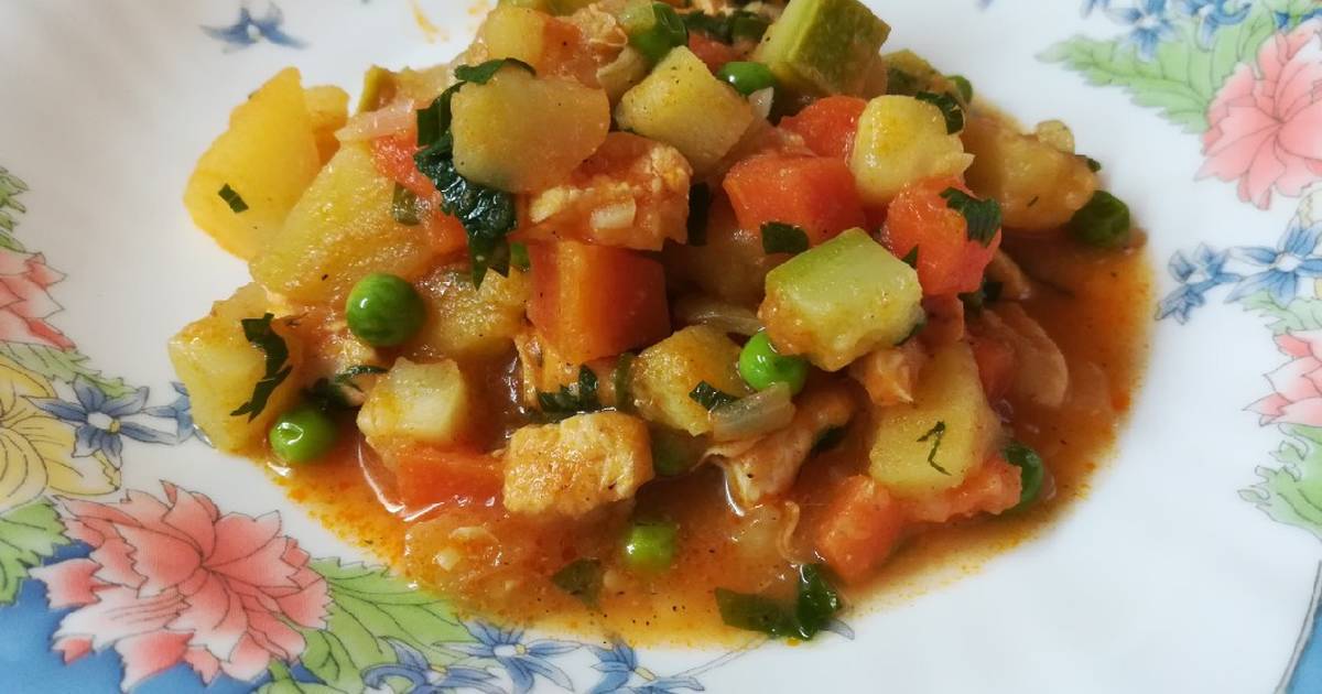 Овощное рагу с курицей: рецепты и секреты