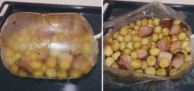 Картошка с овощами в духовке: в фольге, рукаве, горшочках