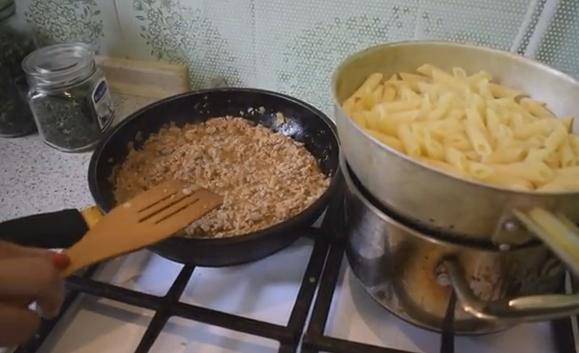 Макароны по-флотски