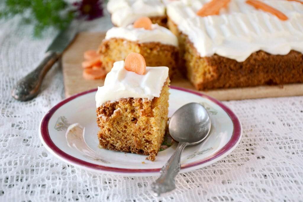 Морковное постное печенье