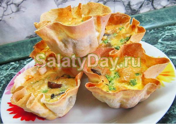 Готовим вкусный завтрак из лаваша