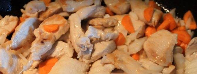 Овощное рагу с курицей