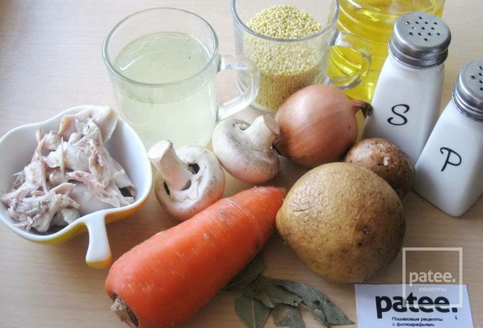 Пшенный суп