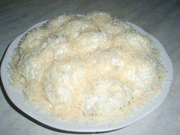 Салаты с крабовыми палочками