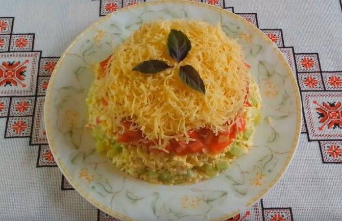 Салаты с крабовыми палочками