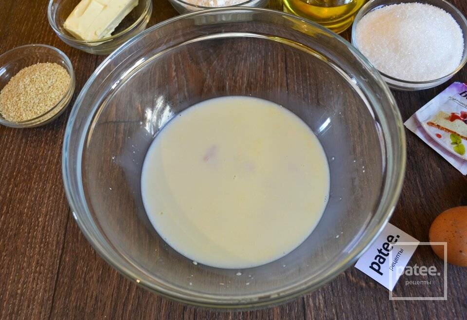 Вкусный рецепт булочек с кунжутом