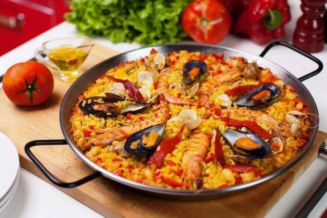 Салат с морепродуктами