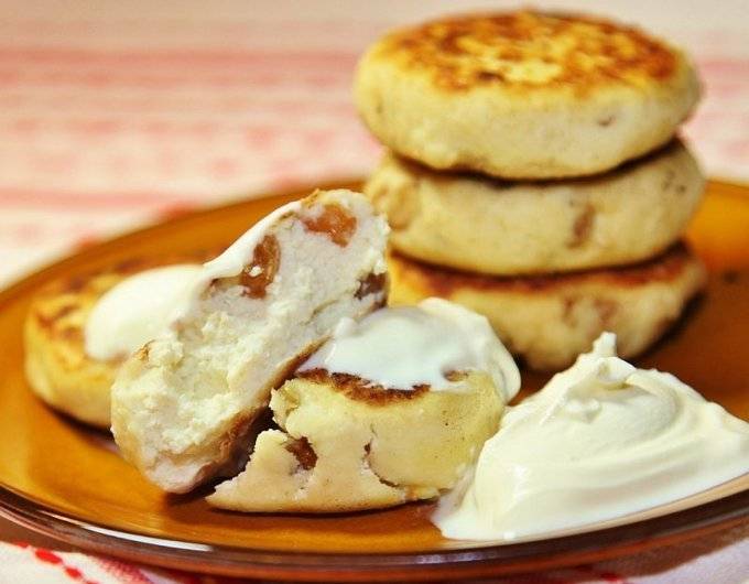 Приготовленные на пару сырники