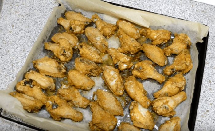 Куриные крылышки