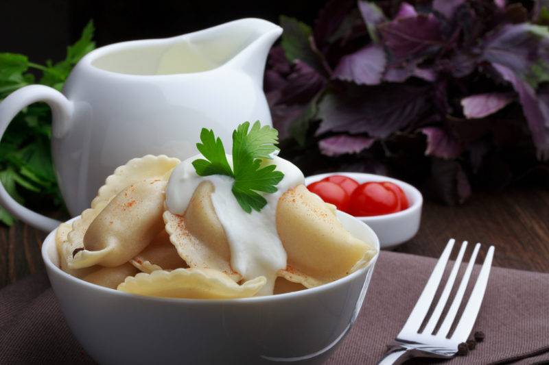 Вареники с картошкой