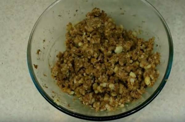 Пирожки с картошкой, испечённые в духовке