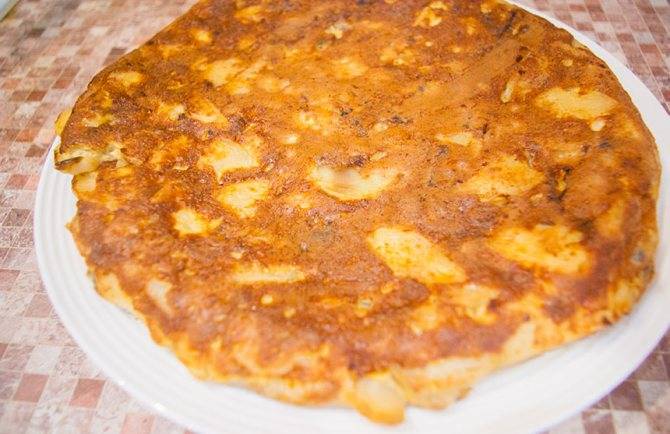 Омлет в духовке