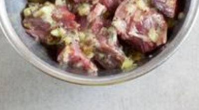 Шашлык с киви