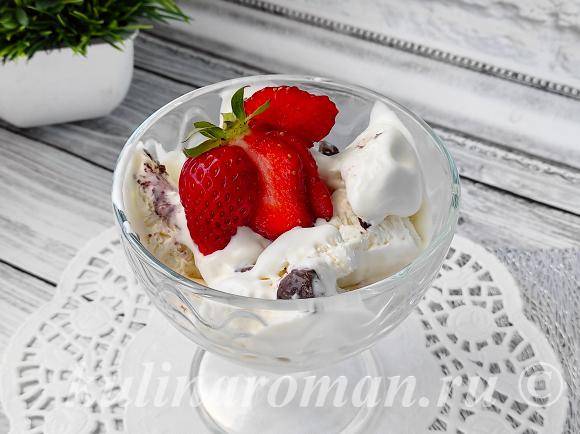 Шоколадное мороженое: рецепт с шоколадной крошкой, из какао, со сливками