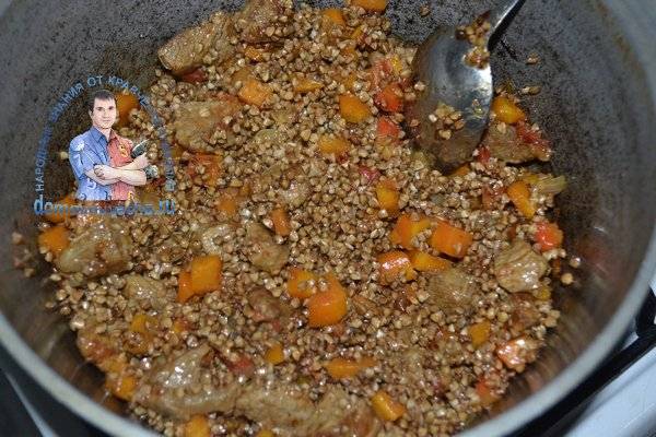 Мясо по-купечески в духовке
