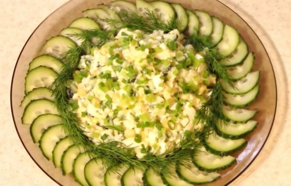 Простые салаты на скорую руку